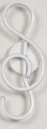 Treble Clef Wall Lamp