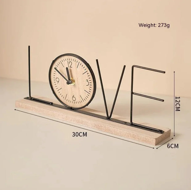 Decorative Table Clock Ornament