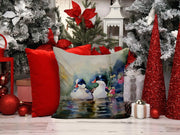 Bufflehead Throw Pillow