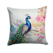 Peacock Throw Pillow